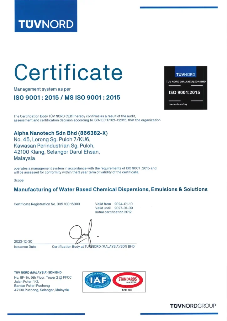 Alpha_Nanotech_Certificate_ISO9001